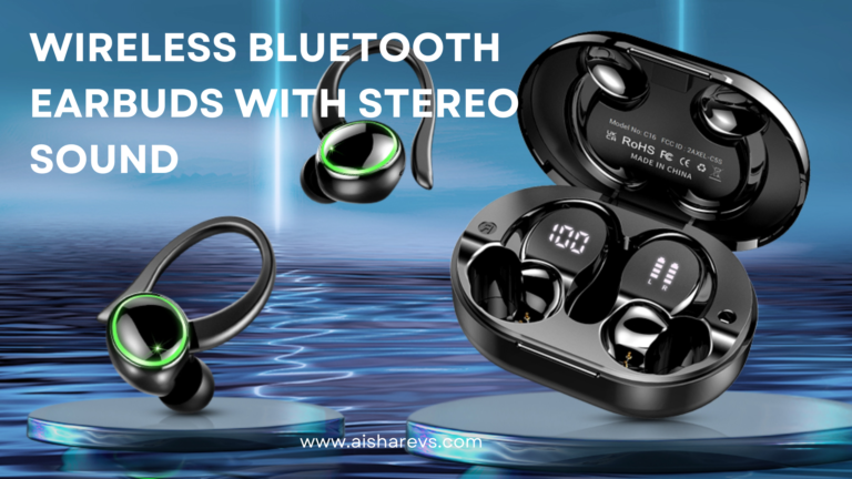 wireless Bluetooth earbuds