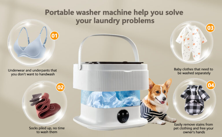 mini foldable washing machine